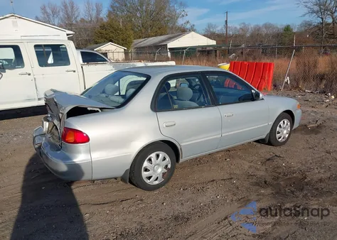 2002 Toyota Corolla Le from USA, damaged, VIN 1NXBR18E62Z620038